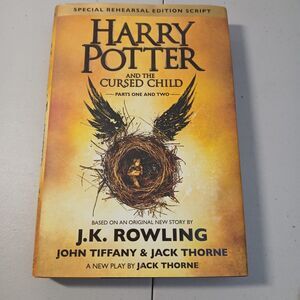 1st Ed. Hard Cover Harry Potter And The Cursed Child 1 & 2 Special Rehearsal